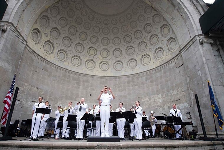 Pops Ensemble in Central Park