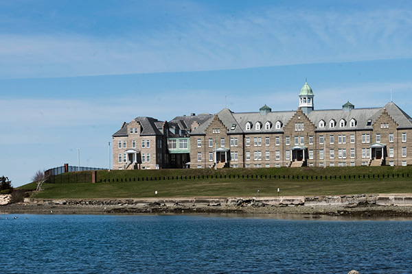 U.S. Naval War College's Luce Hall.