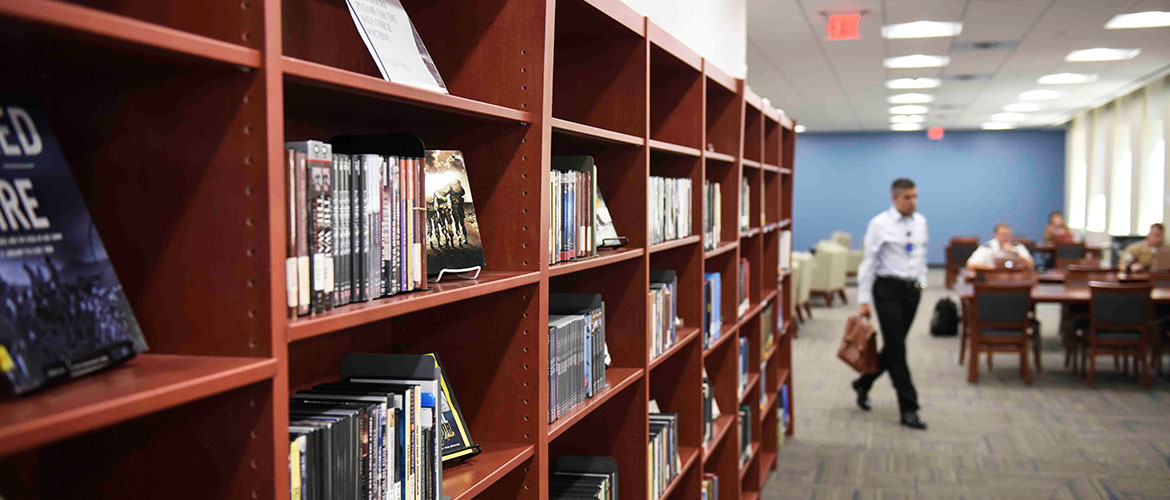 Students using the Learning Commons