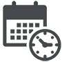 Calendar and Clock Icon